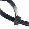 Hasdick Beijing warehouse delivery black self-locking large nylon cable tie 50cm long 7.5mm wide 100 pieces/pack HKZ-90