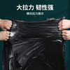 Large garbage bag large black commercial catering hotel 60x80 sanitation extra large extra large kitchen plastic bag 80*1 60*80cm thickened 2.5 silk 200 pieces + 40 thickened
