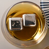 CLITON quick-frozen 304 stainless steel ice cubes whiskey foreign wine beer drink ice wine stone ice particles square 8 pieces