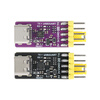 CH343P module USB to TTL/UART USB to high-speed asynchronous serial port MCU Burning downloader CH343P module_Purple board No specifications