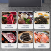 Haier freezer ultra-low temperature minus 40 degrees household small freezer new level energy efficiency energy-saving freezer single door horizontal ultra-thin small freezer air-cooled frost-free color crystal panel 200L
