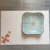 Disposable placemats and table mats, disposable placemat paper, Japanese food store, Western food commercial, Japanese style restaurant, hotel table plate, absorbent paper, Maple Leaf 100 pieces
