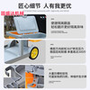 Cleaning cart, cleaning cart, multi-function trolley, garbage cart, hotel cleaning tool, linen cart, Chaobao brand-D-10A without cover, thickened version