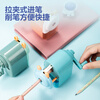 Deli large-caliber hand-operated pencil sharpener with 5-level thickness adjustment pencil sharpener can sharpen 12mm thick pencil pencil sharpener for school stationery children's birthday gifts for boys and girls