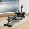 SUNNY sculls rowing machine hydraulic multi-function simulation rowing home sports fitness equipment indoor aerobic rowing machine activity backup 360 pounds large load-bearing | free full body exercise course | door-to-door installation