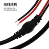Fengyingzi BNC male to double test hook wire Q9 head to test clamp power cord oscilloscope connection cable 1.5 meters FYZ-HYT03