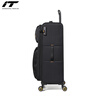 INTERNATIONAL TRAVELLER British IT suitcase travel trolley case ultra-light suitcase large capacity checked box 28 inches 2644 black