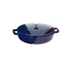 Staub enamel cast iron pot seafood pot soup pot stew pot cooking pot induction cooker universal seafood pot sapphire blue 28cm
