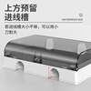 International electrician double position 86 type exposed open wire socket waterproof box adhesive socket waterproof cover switch heightening protective cover exposed waterproof box double exposed white transparent