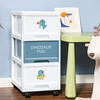Xitianlong installation-free plastic storage cabinet bathroom drawer storage cabinet children's wardrobe bedside table storage box 3-layer printing