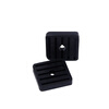 Yuruo universal air conditioner outdoor unit bracket rubber pad air conditioner shock absorber pad air conditioner base rubber pad square shock absorber pad 4 pieces