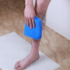 Qingyu Japan imported blue bath towel men's bath towel strong back rub delicate foam bath towel aisen men's skin