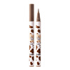 FLORTTE liquid eyeliner pen does not smudge and lasts long-lasting wow silkworm pen Valentine's Day New Year's gift 02# so fine cold tea brown