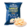 South Korea imported Qu Laifu shrimp chips garlic crab flavor puffed crispy snacks snack food garlic shrimp chips 82g * 2 bags