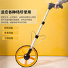 Deli roller distance meter electronic digital display high-precision engineering distance measuring wheel wheel roller ruler hand push measurement digital display electronic wheel large wheel digital display wheel ruler DL4179