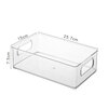 Retrograde Fish Desktop Storage Transparent Acrylic Box Suitable for Student Stationery and Cosmetics Home Drawers Practical Large Square Box