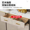 Barodijia modern minimalist sideboard high cabinet integrated wine cabinet restaurant storage cabinet multi-functional kitchen cupboard tea cabinet M-sideboard C62+C52 (upper) (100*40)