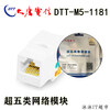 Datang Telecom Category 5e and Category 6 unshielded module Datang Network data module has been tested DTT-M5-1181 Category 5e 24-port patch panel
