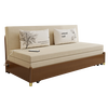 Senna Spring Chinese-style solid wood folding sofa bed all-in-one dual-purpose living room small apartment multi-functional sitting and sleeping single sofa folding bed coconut palm model 185cm*198cm