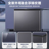 Haier Freezer Air-cooled Frost-free Quick-frozen Color Crystal Tempered Glass Horizontal Household Freezer Refrigerator Freezer Ultra-low Temperature Freezer Air-cooled Frost-free Color-200WGHEB1 200L