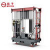 Yangzi (YANGZI) electric hydraulic lift double-column high-equipped mobile lifting platform installation and maintenance climbing vehicle, double mast raised 8 meters, load capacity 250KG