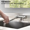 KEGOO inner window folding kitchen faucet sink basin sink hot and cold faucet 304 stainless steel K02016