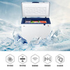 Haier ultra-low temperature freezer household minus -60/-70 degrees deep-freezing quick-freezing commercial large-capacity seafood freezer can freeze salmon gold -70丨high-end food preservation cabinet 151L