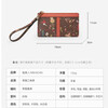 Scarecrow Wallet Women's Long Zipper Mobile Phone Bag Clutch Personalized Women's Handbag Coin Purse Cartoon Print Wallet Khaki