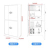 Jingku KINKOCCL electronic security cabinet password cabinet security safe with double section electronic lock security cabinet