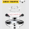 Qiaoyi double-layer gas stove fire cover windshield windshield energy-saving cover stainless steel windproof accessories energy-saving ring windshield frame stainless steel original color