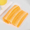 Cyan pomelo imported from Japan powerful back rub bath towel long back strip bath towel unisex bath towel QKG-011 orange 30x100cm/moderate