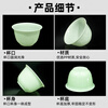 Fu Guan disposable tea cup Kung Fu tea thickened high temperature resistant emerald green high-end tea cup food grade tea cup 60ml emerald green-tea cup 200 pieces