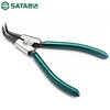 SATA 72022 German type shaft curved circlip pliers 7