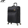 INTERNATIONAL TRAVELLER British IT suitcase travel trolley case ultra-light suitcase large capacity checked box 28 inches 2644 black