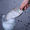 Bar Soul Ice Shovel Ice Clamp Thickened 304 Stainless Steel Ice Shovel Water Filtration Function Ice Cube Shovel For Cocktail Mixing Extra Large Thickened Ice Shovel