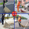 Xianfiya large broom for sweeping the yard, bamboo broom, bamboo broom for outdoor use, sweeping the road, old-fashioned bamboo courtyard industrial sanitation worker, bamboo pole handle, hard branches without leaves, about 4 pounds
