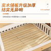 LAIKEXUAN double-layer solid wood children's bed and lower bed, high and low bed, double bed, ladder style, upper bunk 130, lower bunk 150cm