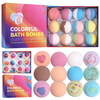 Joyous bath ball aromatic bubble bath ball essential oil romantic bath bath bath clean bath bath bath ball 100g 1 box *12 pieces