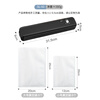 MAXCOOK sealing machine vacuum sealing machine plastic film snack packaging plastic sealing machine packaging machine elegant black SL-V2 (with 10 vacuum bags)