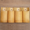Meal fragrant bamboo chopstick tube drain chopstick cage kitchen floor storage rack chopstick box wall-mounted chopstick basket storage tableware natural bamboo chopstick tube