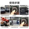 Jumu car battery wire and fire wire, battery wire, pure copper cross-river dragon clip, truck power connection line, emergency start power cord, all copper thickened car fire wire, 4 meters 2500A with current protector (full vehicle series)