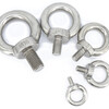 Hasdick Beijing Warehouse Delivery 304 Stainless Steel Eye Screws M16 Ring Marine Lifting Eye Lifting Wire Eye Screws HKQS-73