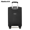 Hanker universal wheel suitcase, suitcase, men's and women's trolley case, small box, boarding case, password suitcase, black 20 inches