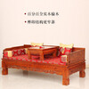 Ruichengtang sofa bed Arhat bed solid wood antique furniture Chinese style Arhat bed with small Kang table coffee table high-end one meter national color Tianxiang wood red