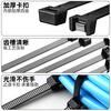 Hasdick Beijing warehouse delivery black self-locking large nylon cable tie 50cm long 7.5mm wide 100 pieces/pack HKZ-90