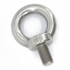 Hasdick Beijing Warehouse Delivery 304 Stainless Steel Eye Screws M16 Ring Marine Lifting Eye Lifting Wire Eye Screws HKQS-73