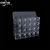 Central Lian mobile phone storage cabinet box transparent acrylic lockable storage box mobile phone storage box 20 compartments (4 rows and 5 columns)
