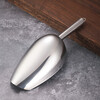 Bar Soul Ice Shovel Ice Clamp Thickened 304 Stainless Steel Ice Shovel Water Filtration Function Ice Cube Shovel For Cocktail Mixing Extra Large Thickened Ice Shovel