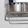 Ou Runzhe kitchen tableware storage basket chopstick cage stainless steel chopstick barrel spoon chopstick drain rack double barrel with chopstick cage stainless steel double barrel cutlery basket with tray
