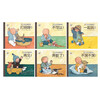 Click-to-read version of 0-3-year-old behavioral habits education picture book set with 6 volumes in paperback, 0-2-year-old children's enlightenment, baby early education bedtime stories, children's picture books and pictures, supports the purchase of the old version of Little Monkey Pipi click-to-read pen, one to two transitions, and primary to junior transition